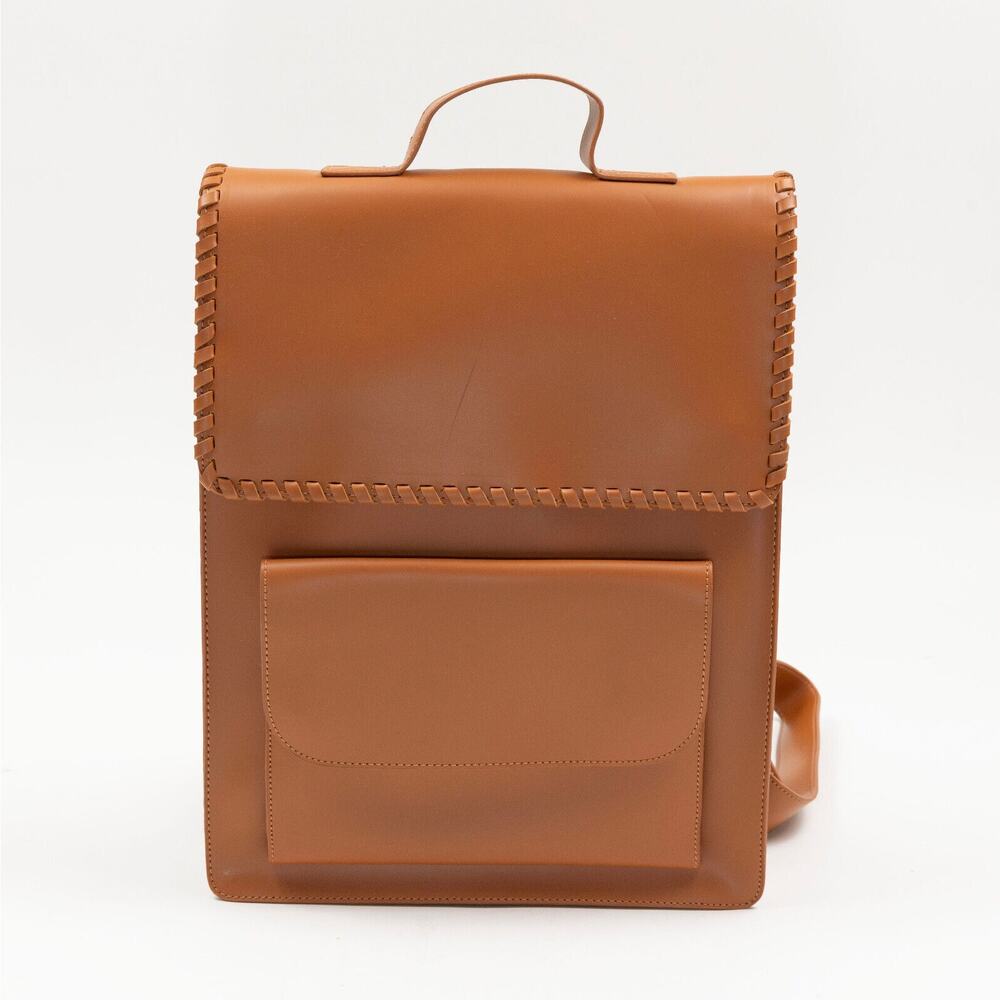 LIKE DREAMS Roux Top Handle Small Backpack Rusty Orange